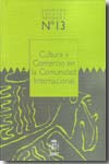 Cultura y comercio en la comunidad internacional. 100818815