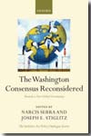 The Washington consensus reconsidered. 9780199534098