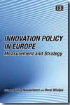 Innovation policy in Europe. 9781845427597