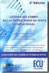 Gestión del cobro de las operaciones de venta internacional. 9788484546559