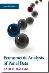 Econometric analysis of panel data. 9780470518861