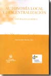 Autonomía local y descentralización. 9788498761702