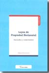 Leyes de propiedad horizontal. 9788496705388