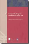 European challenges in contemporary family Law
