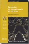 La acción de complemento de legítima. 9788497904032