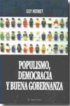 Populismo, democracia y buena gobernanza. 9788496831742