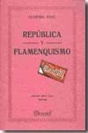 República y flamenquismo