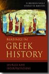 Readings in greek history