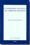 El humanismo platónico del Cardenal Bessarión. 9788431325527