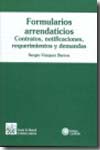 Formularios arrendaticios