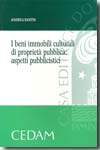 I beni immobili culturali di propietà pubblica