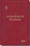 Quién es quién en España 2008