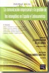 La comunicación empresarial y la gestión de los intangibles en España y Latinoamérica. 9788483224892