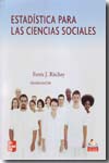 Estadística para las ciencias sociales