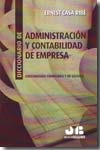 Diccionario de administración y contabilidad de empresa