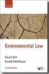 Environmental Law. 9780199211029
