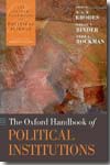 The Oxford handbbok of political institutions