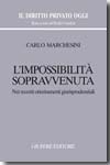 L'impossibilità sopravvenuta