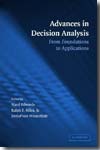 Advances in decision analysis. 9780521682305