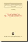 Tecnica e Diritto tra pubblico e privato