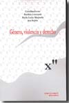 Género, violencia y Derecho. 9788498762273