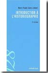 Introduction à l'historiographie