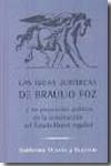 Las ideas jurídicas de Braulio Foz y su proyección política en la construcción del Estado liberal español. 9788492521289