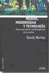 Medios, modernidad y tecnología