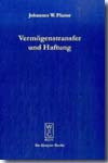 Vermögenstransfer und Haftung