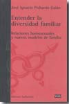 Entender la diversidad familiar. 9788472904590