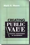 Creating public value. 9780674175587