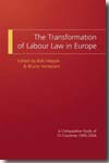 The transformation of labour law in Europe. 9781841138701