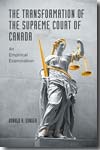 The transformation of the Supreme Court of Canada. 9780802096890