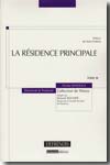 La résidence principale. 9782856231692