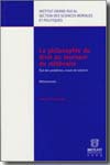 La philosophie du Droit au tournant du millénaire. 9782879780771