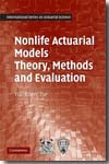 Nonlife actuarial models. 9780521764650
