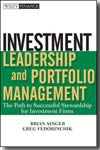 Investment leadership and portfolio management. 9780470435403
