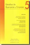 Estudios de economía y empresa, Nº5, año 2007. 9788481388268