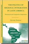 The politics of regional integration in Latin America. 9780230608474