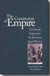 The Constitution of Empire. 9780300102314
