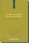 La obra literaria de Rafael Azcona. 9788479085438