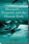 Bioequity-property and the human body