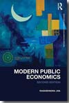 Modern public economics. 9780415460118