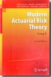 Modern actuarial risk theory. 9783642034077