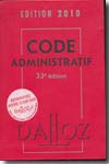 Code administratif. 9782247082582
