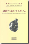 Antología laica. 9788478002672