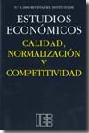 Calidad, normalización y competitividad