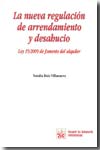 La nueva regulación de arrendamiento y desahucio