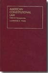 American Constitutional Law. Vol. 1. 9781566627146