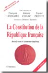 La Constitution de la République Française. 9782717855456
